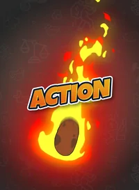 Action card back